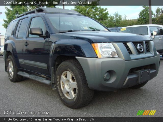 2006 Nissan Xterra X in Midnight Blue Pearl