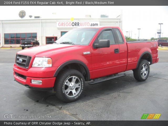 2004 Ford F150 FX4 Regular Cab 4x4 in Bright Red