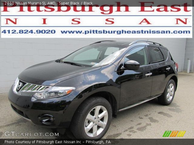 2010 Nissan Murano SL AWD in Super Black