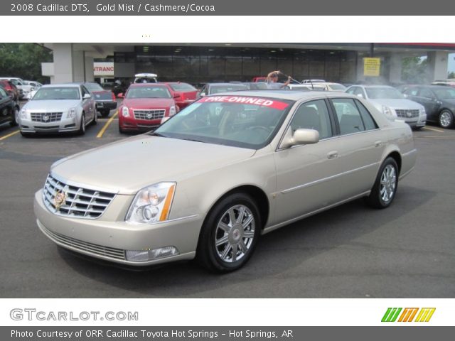 2008 Cadillac DTS  in Gold Mist