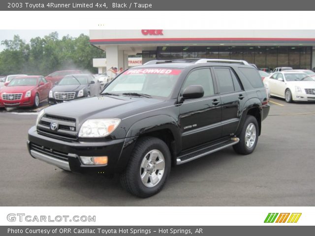 2003 Toyota 4Runner Limited 4x4 in Black