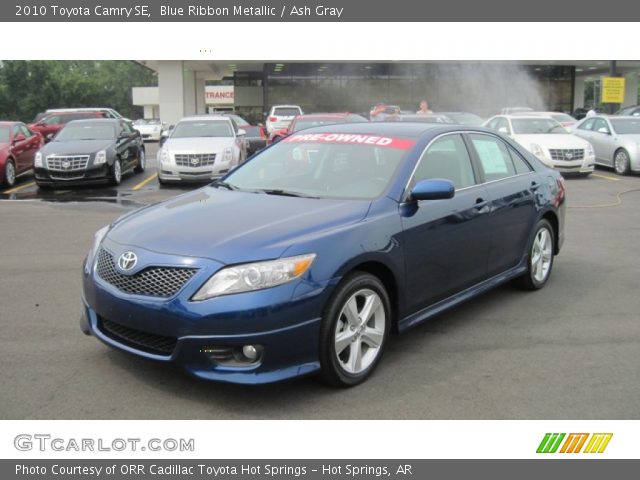 2010 Toyota Camry SE in Blue Ribbon Metallic