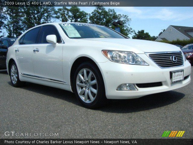 2009 Lexus LS 460 L AWD in Starfire White Pearl