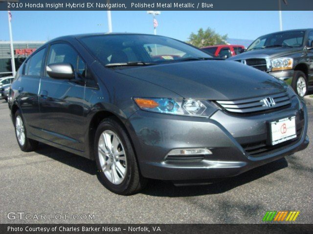 2010 Honda Insight Hybrid EX Navigation in Polished Metal Metallic