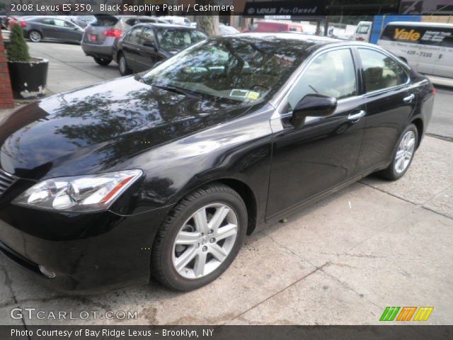 2008 Lexus ES 350 in Black Sapphire Pearl