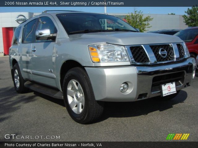 2006 Nissan Armada LE 4x4 in Silver Lightning