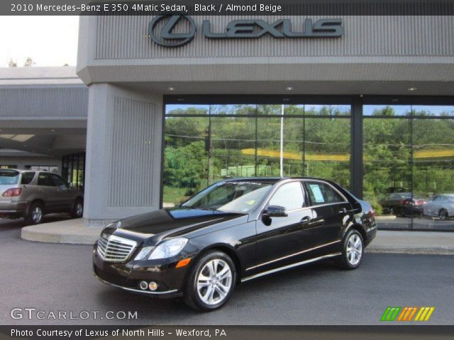 2010 Mercedes-Benz E 350 4Matic Sedan in Black