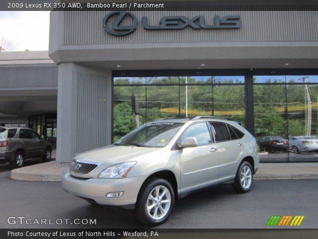 2009 Lexus RX 350 AWD in Bamboo Pearl