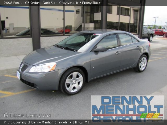2008 Pontiac G6 Sedan in Dark Steel Gray Metallic