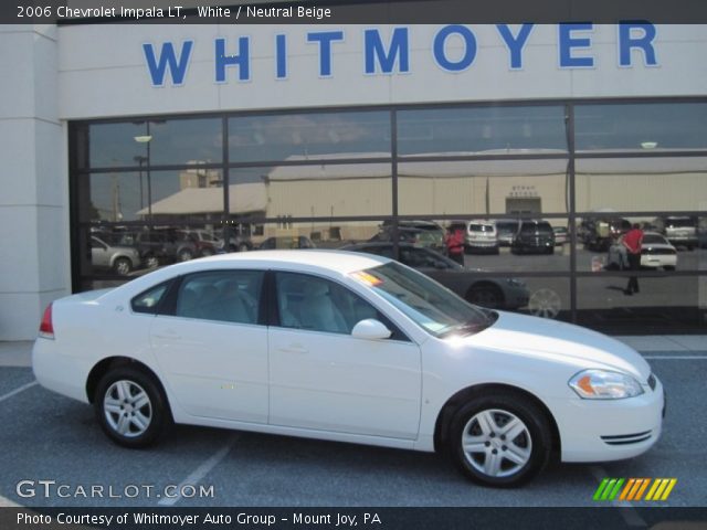 2006 Chevrolet Impala LT in White