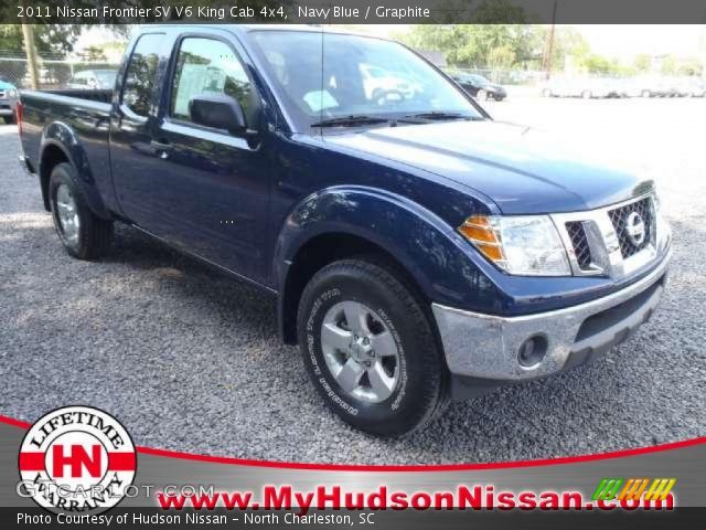2011 Nissan Frontier SV V6 King Cab 4x4 in Navy Blue