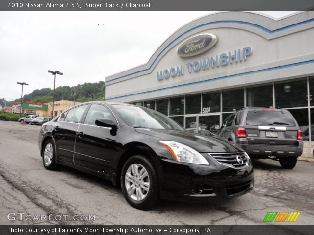 2010 Nissan Altima 2.5 S in Super Black