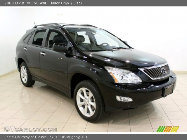 2008 Lexus RX 350 AWD in Black Onyx