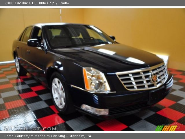 2008 Cadillac DTS  in Blue Chip