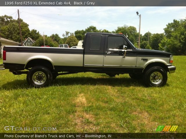 1996 Ford F250 XL Extended Cab 4x4 in Black