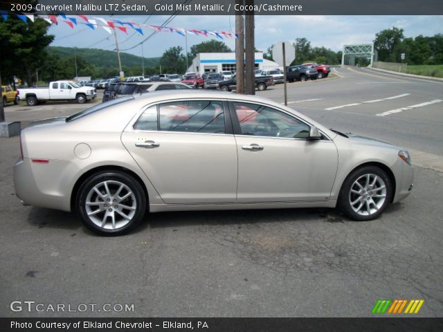 2009 Chevrolet Malibu LTZ Sedan in Gold Mist Metallic