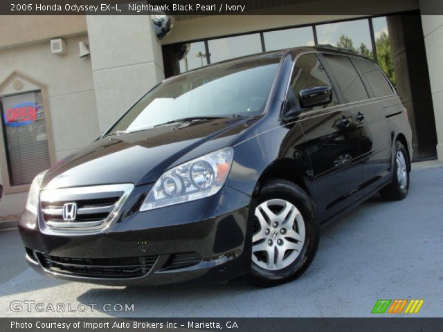 2006 Honda Odyssey EX-L in Nighthawk Black Pearl