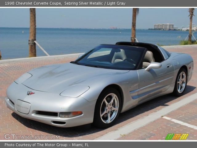 1998 Chevrolet Corvette Coupe in Sebring Silver Metallic