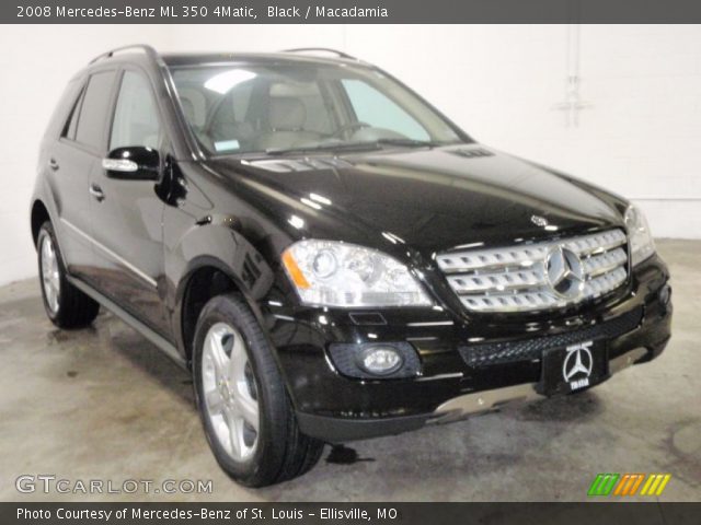 2008 Mercedes-Benz ML 350 4Matic in Black