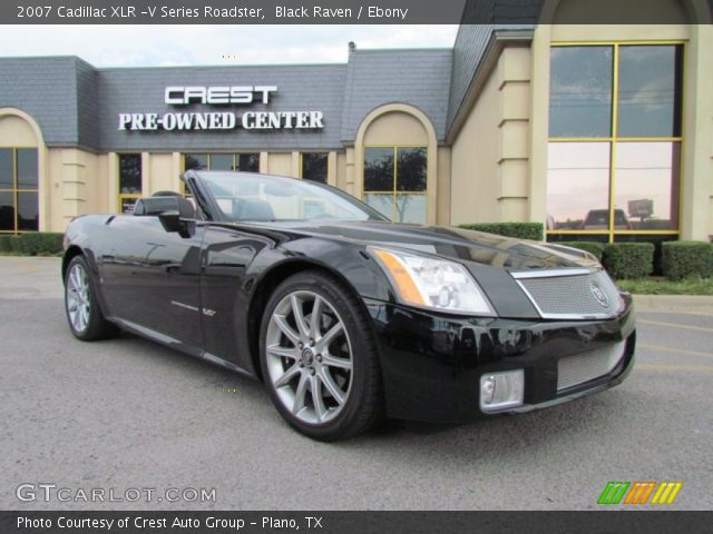 2007 Cadillac XLR -V Series Roadster in Black Raven