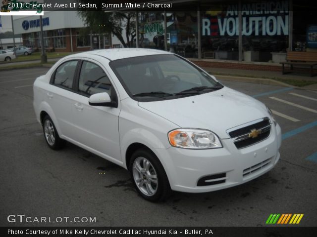 2011 Chevrolet Aveo LT Sedan in Summit White