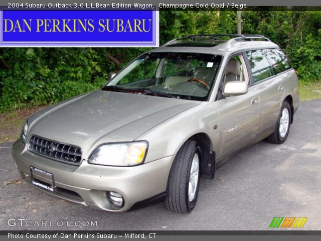 2004 Subaru Outback 3.0 L.L.Bean Edition Wagon in Champagne Gold Opal