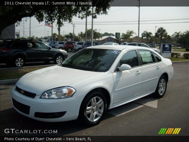 2011 Chevrolet Impala LT in Summit White