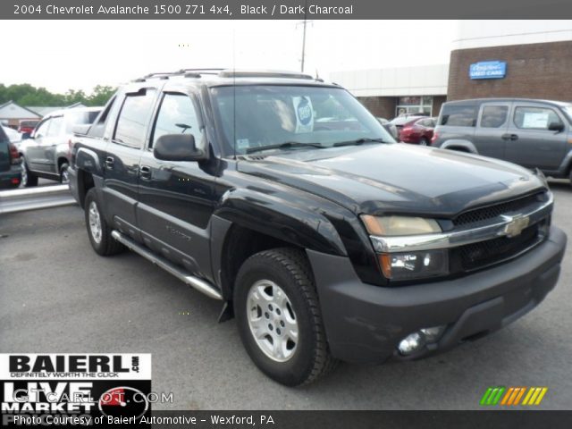 2004 Chevrolet Avalanche 1500 Z71 4x4 in Black