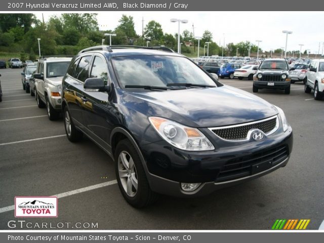 2007 Hyundai Veracruz Limited AWD in Black Diamond