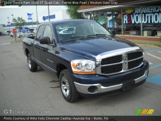 2006 Dodge Ram 1500 ST Quad Cab in Patriot Blue Pearl