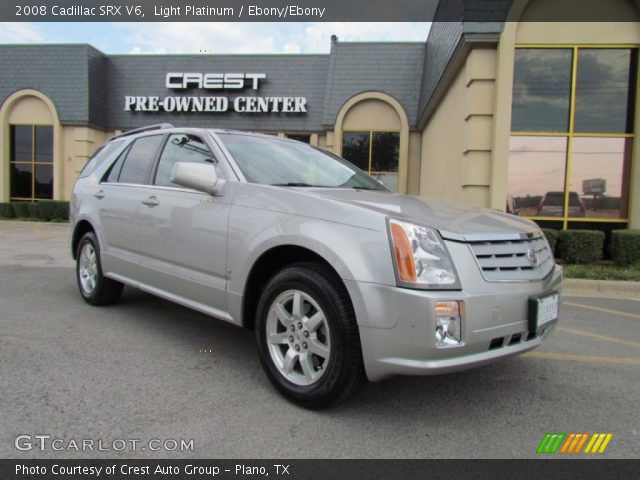 2008 Cadillac SRX V6 in Light Platinum