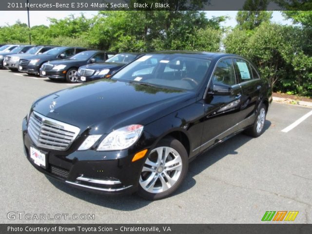 2011 Mercedes-Benz E 350 4Matic Sedan in Black