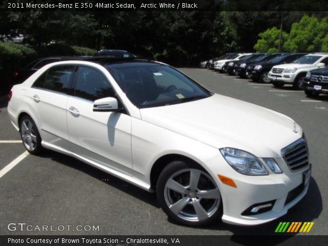 2011 Mercedes-Benz E 350 4Matic Sedan in Arctic White