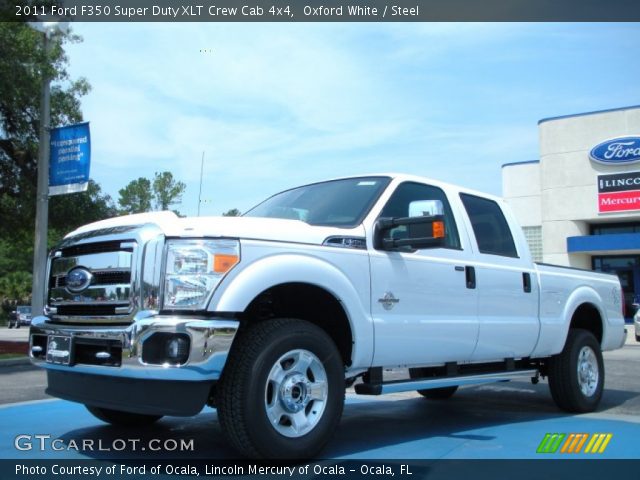 2011 Ford F350 Super Duty XLT Crew Cab 4x4 in Oxford White