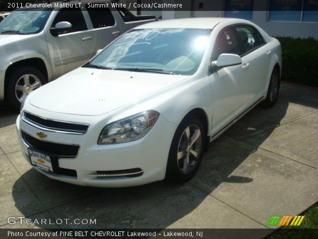 2011 Chevrolet Malibu LT in Summit White