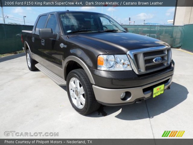 2006 Ford F150 King Ranch SuperCrew 4x4 in Dark Stone Metallic