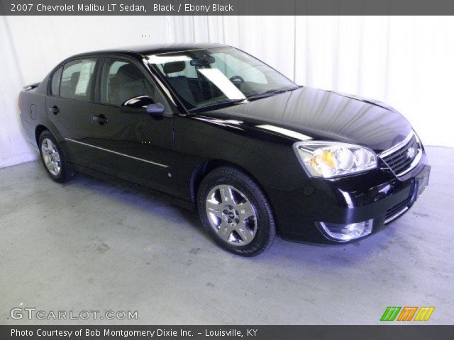 2007 Chevrolet Malibu LT Sedan in Black