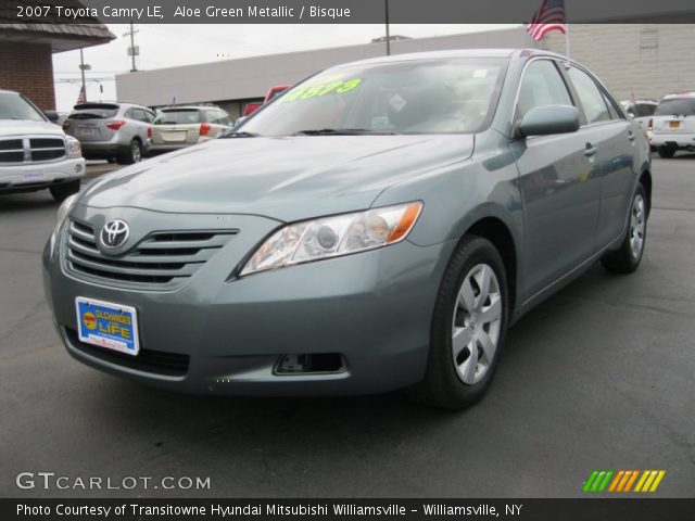 2007 Toyota Camry LE in Aloe Green Metallic