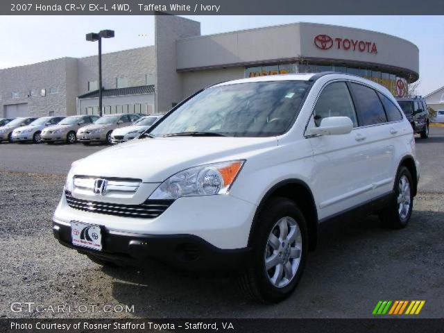 2007 Honda CR-V EX-L 4WD in Taffeta White