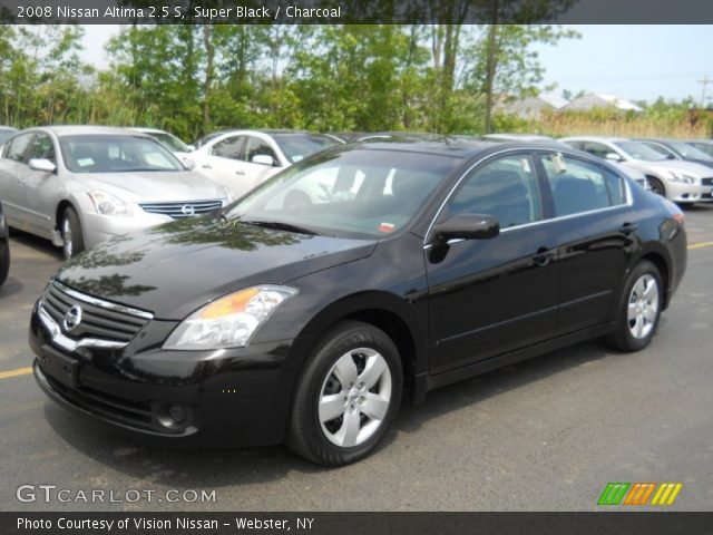 2008 Nissan Altima 2.5 S in Super Black