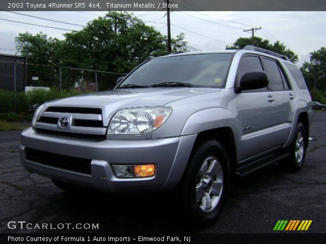 2003 Toyota 4Runner SR5 4x4 in Titanium Metallic