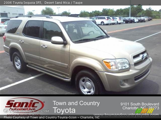 2006 Toyota Sequoia SR5 in Desert Sand Mica