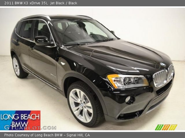 2011 BMW X3 xDrive 35i in Jet Black