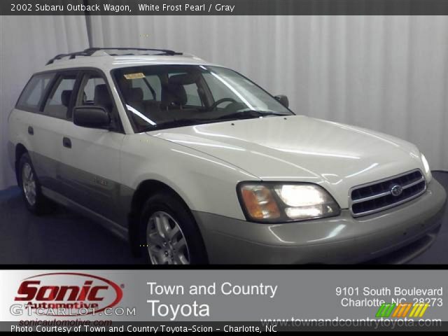2002 Subaru Outback Wagon in White Frost Pearl