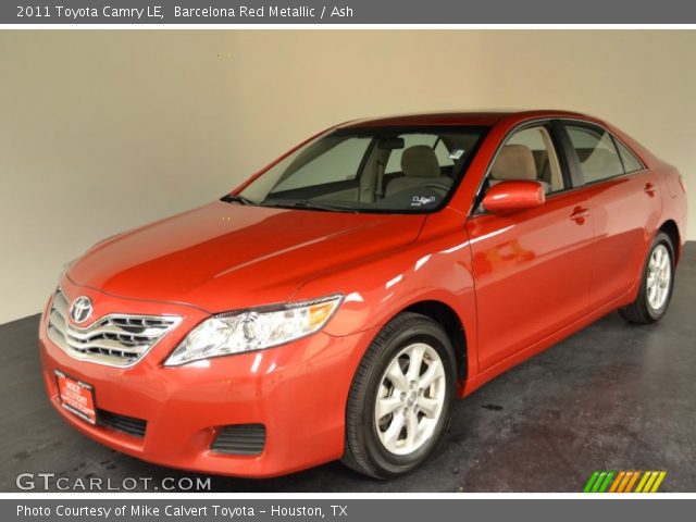 2011 Toyota Camry LE in Barcelona Red Metallic