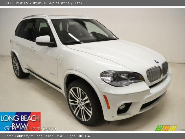 2012 BMW X5 xDrive50i in Alpine White