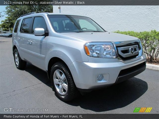 2011 Honda Pilot EX-L in Alabaster Silver Metallic
