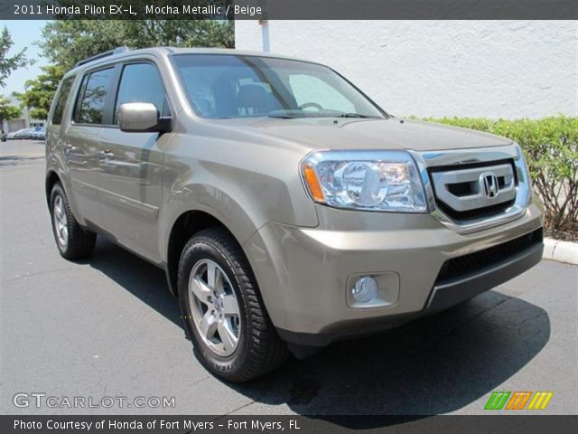 2011 Honda Pilot EX-L in Mocha Metallic