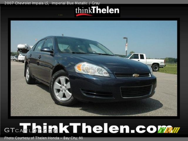 2007 Chevrolet Impala LS in Imperial Blue Metallic