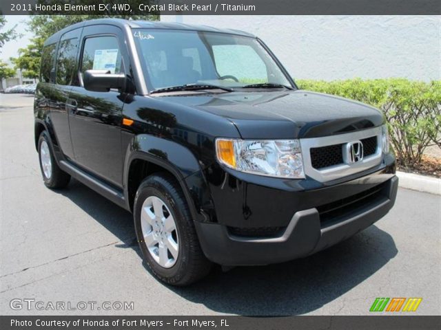 2011 Honda Element EX 4WD in Crystal Black Pearl